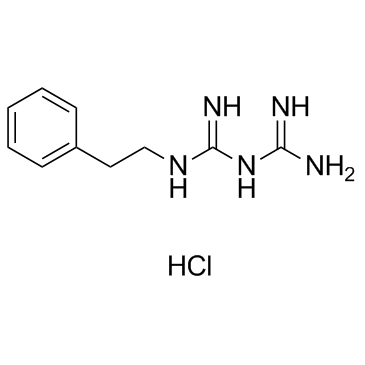 Phenformin (hydrochloride) Structure