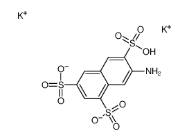 7-氨基-1,3,6-萘基三磺酸二钾盐结构式