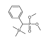 [dimethoxyphosphoryl(phenyl)methyl]-trimethylsilane Structure