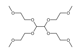 1,1,2,2-tetrakis-(2-methoxy-ethoxy)-ethane结构式