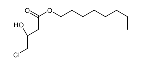 octyl (3R)-4-chloro-3-hydroxybutanoate结构式