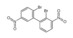2-bromo-1-(2-bromo-5-nitrophenyl)-3-nitrobenzene Structure