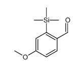 4-methoxy-2-trimethylsilylbenzaldehyde Structure
