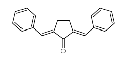 2,5-二苯亚甲基环戊酮结构式