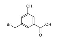 3-(bromomethyl)-5-hydroxybenzoic acid Structure