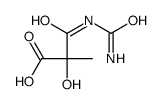 3-(carbamoylamino)-2-hydroxy-2-methyl-3-oxopropanoic acid Structure