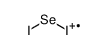 Selenium(1+), diiodo Structure