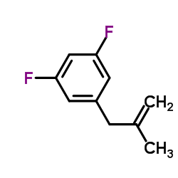 1,3-Difluoro-5-(2-methyl-2-propen-1-yl)benzene Structure