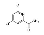 4,6-二氯吡啶-2-甲酰胺结构式