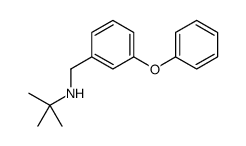 2-methyl-N-[(3-phenoxyphenyl)methyl]propan-2-amine Structure