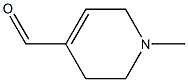 1-methyl-1,2,3,6-tetrahydropyridine-4-carbaldehyde结构式