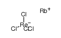 rubidium tetrachlororhenate(III) Structure