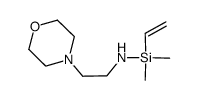 N-(dimethyl(vinyl)silyl)-2-morpholinoethanamine Structure