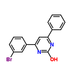 4-(3-Bromophenyl)-6-phenyl-2(1H)-pyrimidinone Structure