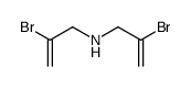 2-bromo-N-(2-bromoprop-2-enyl)prop-2-en-1-amine结构式
