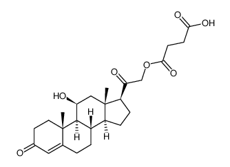corticosterone-21-hemisuccinate结构式