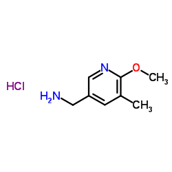C-(6-Methoxy-5-Methyl-pyridin-3-yl)-Methylamine Structure