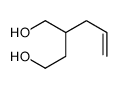 2-prop-2-enylbutane-1,4-diol结构式