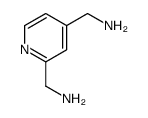2,4-吡啶二甲胺结构式