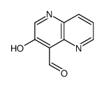 3-羟基-1,5-萘啶-4-甲醛结构式