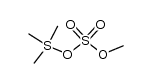trimethylsulfonium methyl sulfate Structure