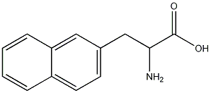 DL-3-(2-萘基)-丙氨酸结构式