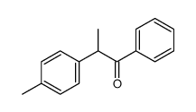 2-(4-methylphenyl)-1-phenylpropan-1-one结构式