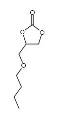 4-(butoxymethyl)-1,3-dioxolan-2-one结构式
