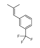 1-(2-methylprop-1-enyl)-3-(trifluoromethyl)benzene结构式