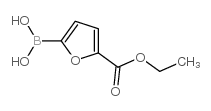 5-(乙氧基羰基)呋喃-2-硼酸结构式