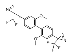 1,6-Bis[3-(trifluoromethyl)-3H-diazirin-3-yl]-3,8-dimethoxy-dibenzene Discontinued结构式