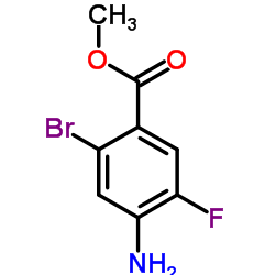 Methyl 4-amino-2-bromo-5-fluorobenzoate Structure