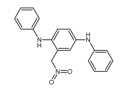 2-(nitromethyl)-N1,N4-diphenylbenzene-1,4-diamine结构式