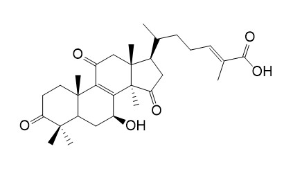 Ganoderic acid GS-1 Structure