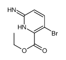 6-氨基-3-溴吡啶甲酸乙酯结构式