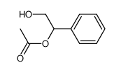 2-hydroxy-1-phenylethyl acetate Structure