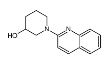 1-(quinolin-2-yl)piperidin-3-ol Structure
