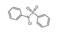 N-chloro-N-phenylbenzenesulphonamide Structure