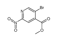 5-溴-2-硝基异烟酸甲酯结构式