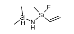 1,1,3-trimethyl-3-vinyl-3-fluorosilazane结构式