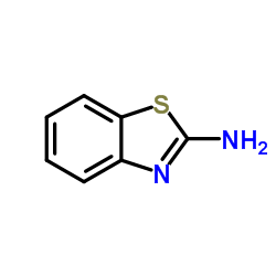 2-氨基苯并噻唑结构式