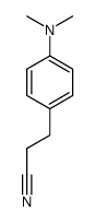 3-[4-(dimethylamino)phenyl]propanenitrile Structure