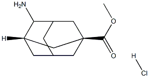 顺式-4-氨基-1-甲氧羰基金刚烷盐酸盐结构式
