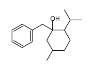 1-benzyl-5-methyl-2-propan-2-ylcyclohexan-1-ol Structure
