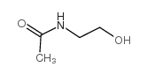 N-(2-Hydroxyethyl)acetamide structure