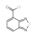2,1,3-苯并噻二唑-4-羰酰氯结构式