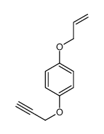 1-prop-2-enoxy-4-prop-2-ynoxybenzene结构式