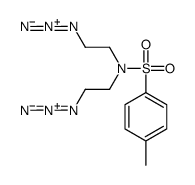 N,N-bis(2-azidoethyl)-4-methylbenzenesulfonamide Structure