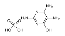 2,4,5-三氨基-6-氯嘧啶盐酸盐结构式