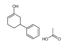 acetic acid,5-phenylcyclohexen-1-ol Structure